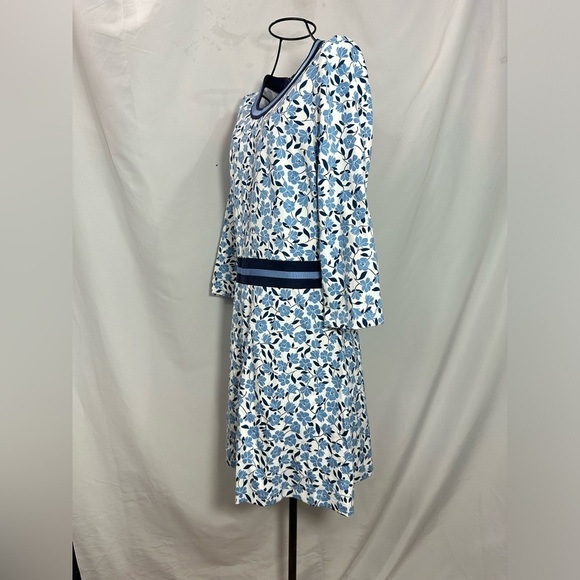 Draper James Blue Floral Mini Dress - Picture 8 of 8